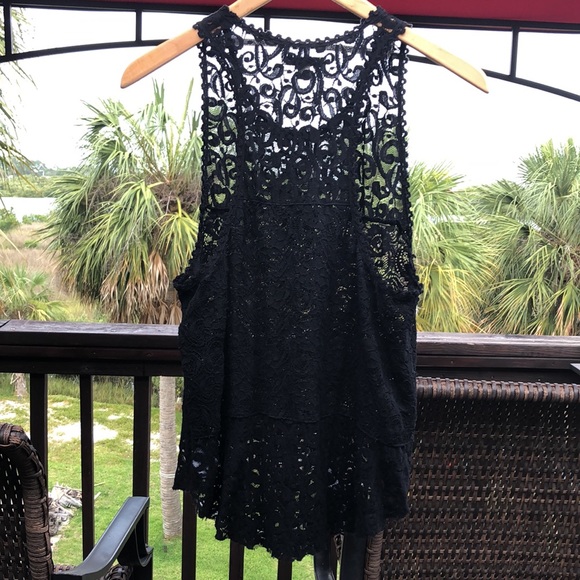 American Eagle Lace-ish shirt - Picture 2 of 6